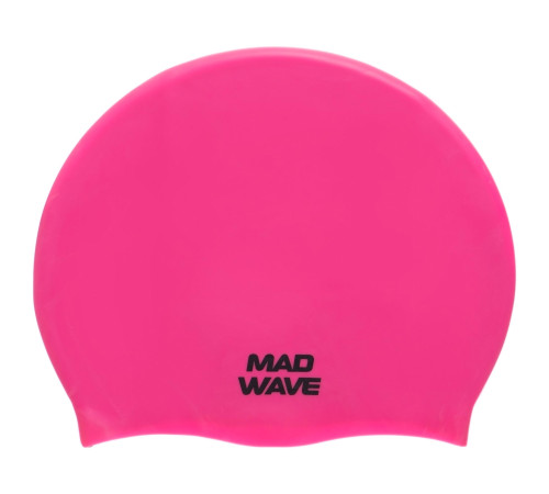 Шапочка для плавания силиконовая для взрослых MadWave Light BIG цвета в ассортименте