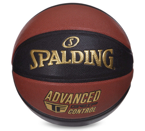 Мяч баскетбольный SPALDING ADVANCED TF CONTROL размер 7 оранжевый-черный