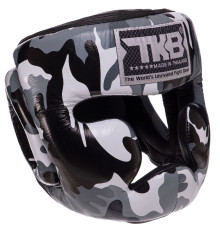 Шлем боксерский с полной защитой кожаный TOP KING Empower Camouflage S-XL цвета в ассортименте
