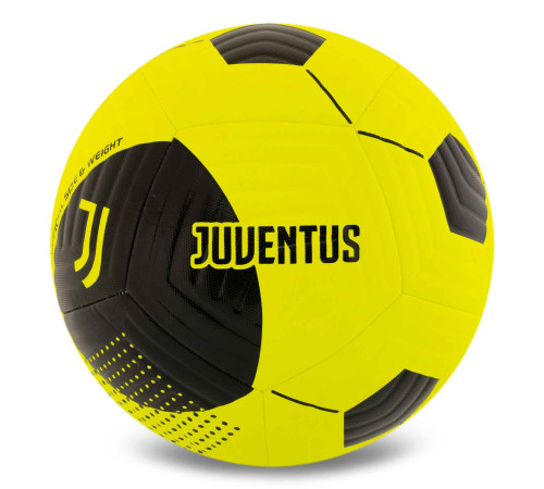 М'яч футбольний HYBRID BALLONSTAR JUVENTUS №5 PU жовтий-чорний