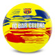 М'яч футбольний HYBRID BALLONSTAR BARCELONA №5 PU жовтий