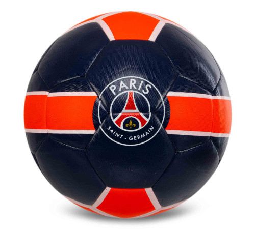 М'яч футбольний HYBRID BALLONSTAR PARIS SAINT-GERMAIN №5 PU темно-синій-червоний