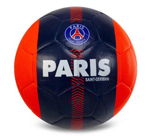 Мяч футбольный HYBRID BALLONSTAR PARIS SAINT-GERMAIN №5 PU темно-синий-красный