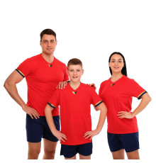 Форма футбольна комплект футболка та шорти LIDONG 3XS-3XL кольори в асортименті