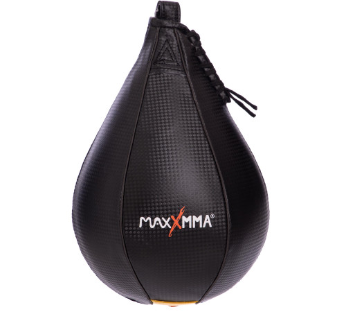 Груша боксерська підвісна краплеподібна пневматична MAXXMMA 25x18см чорний