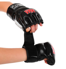 Рукавиці для змішаних єдиноборств MMA Zelart XS-2XL кольори в асортименті