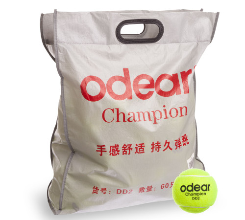 М'ячі для великого тенісу ODEAR SILVER 60шт салатовий