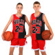 Форма баскетбольна дитяча NBA клуб Chicago Bulls 23 S-2XL червоний-чорний