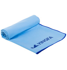 Рушник спортивний швидковисихаючий DRY TOWEL YINGFA 80х158см блакитний