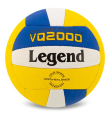 Мяч волейбольный LEGEND №5 PU синий-желтый-белый