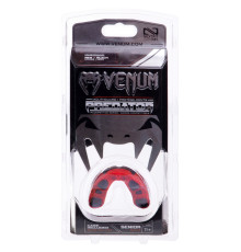 Капа боксерська однощелепна двошарова VENUM PREDATOR червоний-чорний