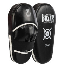 Лапа боксерська пряма подовжена тренувальна Кожвініл BOXER NEW 38х18х4,5см 2штуки кольори в асортименті