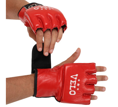 Рукавиці для змішаних єдиноборств MMA VELO S-XL кольори в асортименті