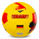 Мяч футбольный BALLONSTAR GERMANY №5 PU желтый-красный