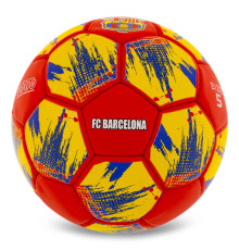 М'яч футбольний BALLONSTAR BARCELONA №5 PU червоний-синій-жовтий