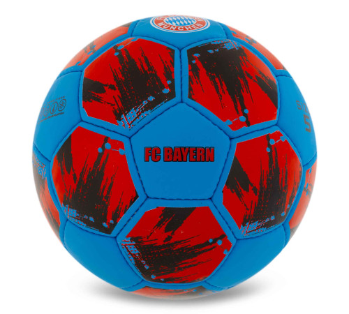 М'яч футбольний BALLONSTAR BAYREN №5 PU синій-червоний