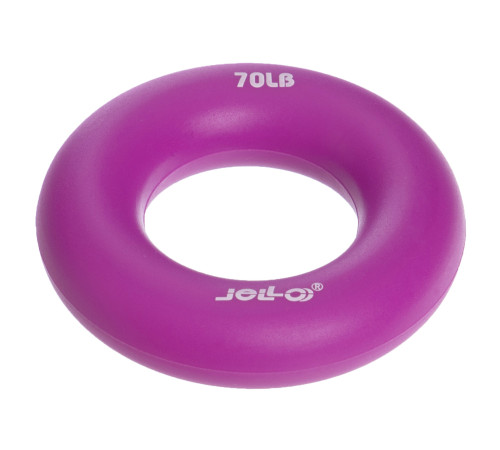 Эспандер кистевой кольцо JELLO 1шт ø7см нагрузка 31кг фиолетовый