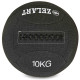 М'яч набивний медичний для кросфіту в кевларовій оболонці WALL BALL Zelart 10кг чорний