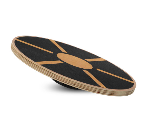 Диск балансировочный балансборд деревянный WOOD BALANCE BOARD Zelart 39х7,5см цвета в ассортименте