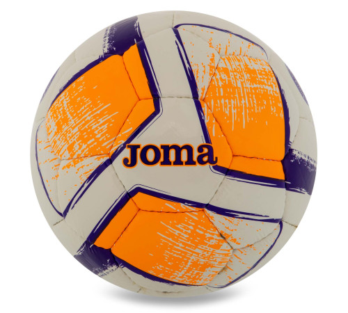 М'яч футбольний Joma DALI II №5 білий-помаранчевий
