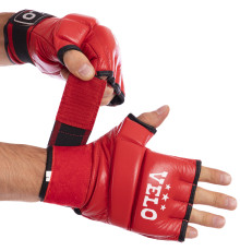 Рукавиці для змішаних єдиноборств MMA VELO S-XL кольори в асортименті