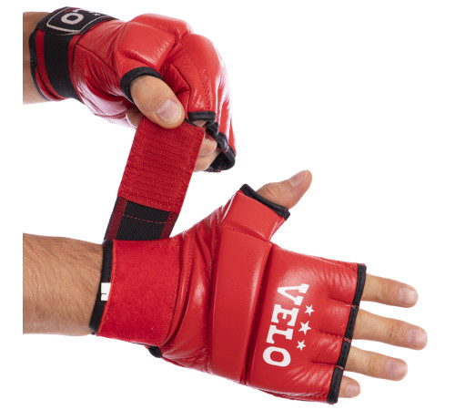 Перчатки для смешанных единоборств MMA VELO S-XL цвета в ассортименте