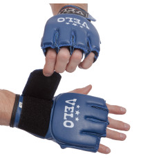 Рукавиці для змішаних єдиноборств MMA VELO S-XL кольори в асортименті