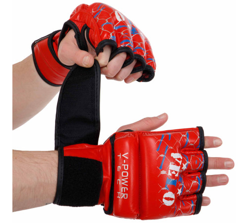 Перчатки для смешанных единоборств MMA VELO S-XL цвета в ассортименте