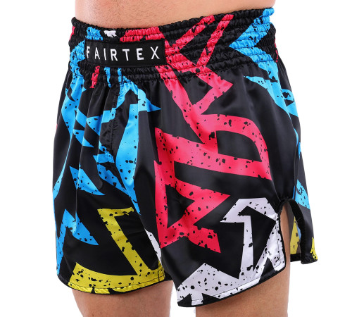 Шорти для тайського боксу та кікбоксингу FAIRTEX S-XL чорний
