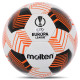 Мяч футбольный MOLTEN UEFA EUROPA LEAGUE №5 PU белый-черный-оранжевый