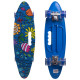 Пенні борд Penny Board круїзер пластиковий з колесами які світяться та ручкою для перенесення 24" SP-Sport синій