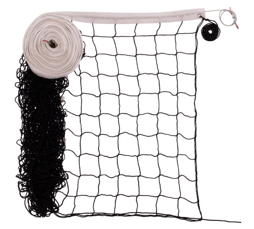 Сітка для волейболу SP-Planeta ЄВРО 9,5x1,0м чорний-білий