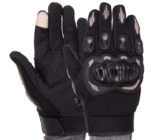 Моторукавиці короткі для міста із захистом SP-Sport M-XXL кольори в асортименті