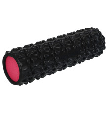 Ролер масажний циліндр (ролик мфр) заповнений піною 45см Grid Bubble Roller SP-Sport кольори в асортименті