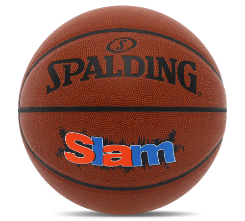 Мяч баскетбольный SPALDING SLAM размер 7 коричневый