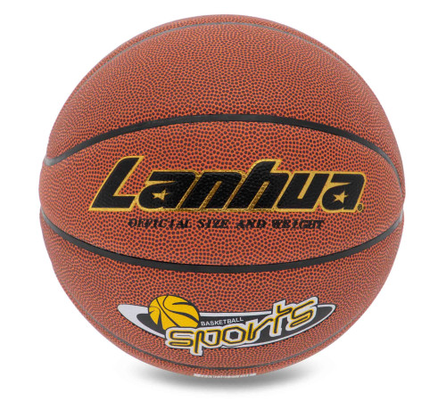 Мяч баскетбольный LANHUA SPORTS размер 7 оранжевый