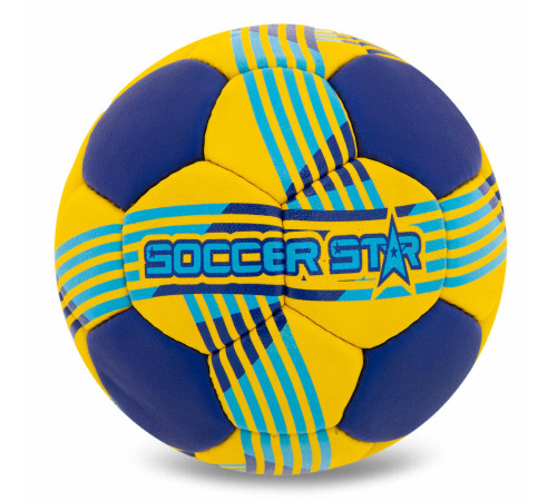Мяч гандбольный SOCCER STAR размер 1 синий-желтый