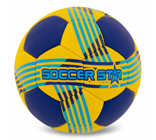 Мяч гандбольный SOCCER STAR размер 2 синий-желтый