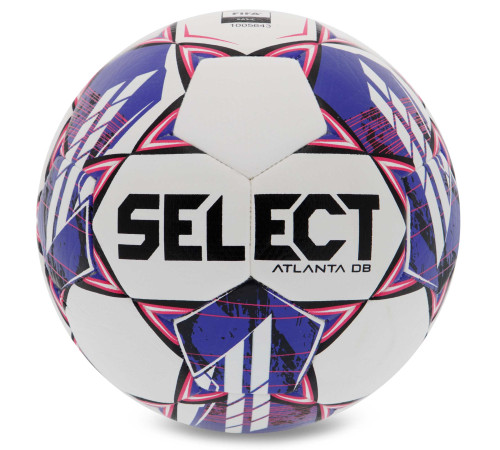 М'яч футбольний SELECT ATLANTA DB FIFA BASIC V23 №5 білий-фіолетовий
