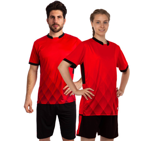 Форма футбольна комплект футболка та шорти SP-Sport Lozenge M-3XL кольори в асортименті