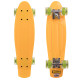 Пенні борд Penny Board круїзер пластиковий з колесами які світяться SP-Sport жовтий-салатовий