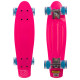 Пенні борд Penny Board круїзер пластиковий з колесами які світяться SP-Sport рожевий-блакитний
