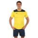 Форма футбольна комплект футболка та шорти Joma PHOENIX III 4XS-XL жовтий-темно-синій