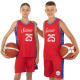 Форма баскетбольная детская NBA клуб Philadelphia 76ers 25 S-2XL красный-синий