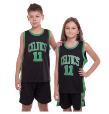 Форма баскетбольна дитяча NBA клуб Boston Celtics 11 S-2XL кольори в асортименті