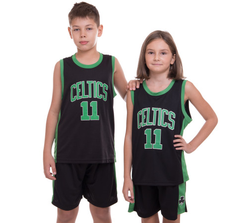 Форма баскетбольна дитяча NBA клуб Boston Celtics 11 S-2XL кольори в асортименті