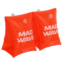 Нарукавники для плавання дитячі надувні 2шт MadWave BASIC 2-12 лет цвета в ассортименте