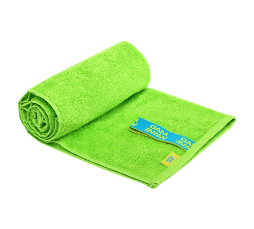 Рушник спортивний з мікрофібри MadWave COTTON SOFT TERRY 100х50см кольори в асортименті