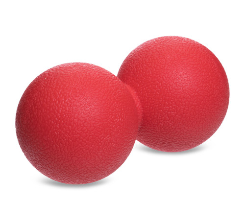 Мяч массажный двойной для МФР и самомассажа Duoball Zelart ø6см цвета в ассортименте