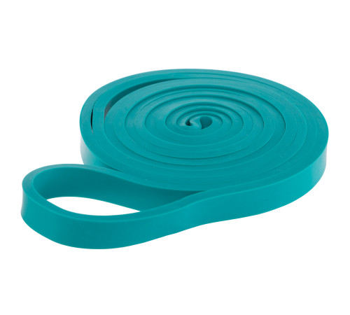 Резина петля для подтягиваний и тренировок лента силовая SP-Sport Fitness LINE 15-25кг бирюзовый